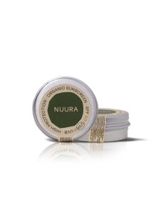 Lata Crema solar facial natural SPF50 Bio 18ml Nuura
